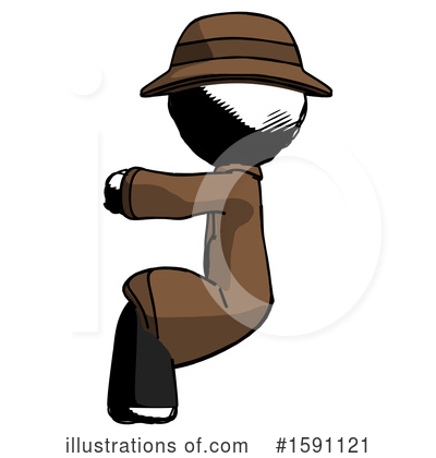 Royalty-Free (RF) Ink Design Mascot Clipart Illustration by Leo Blanchette - Stock Sample #1591121