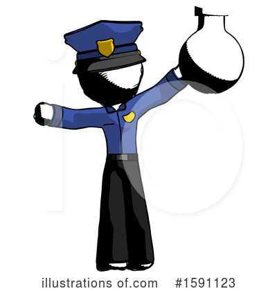 Royalty-Free (RF) Ink Design Mascot Clipart Illustration by Leo Blanchette - Stock Sample #1591123
