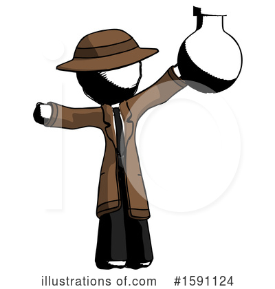 Royalty-Free (RF) Ink Design Mascot Clipart Illustration by Leo Blanchette - Stock Sample #1591124
