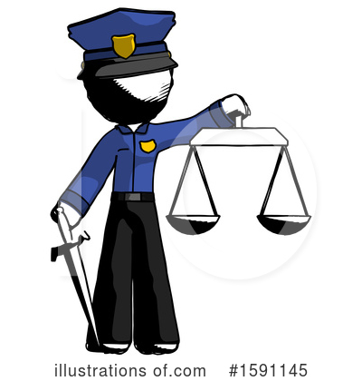 Royalty-Free (RF) Ink Design Mascot Clipart Illustration by Leo Blanchette - Stock Sample #1591145