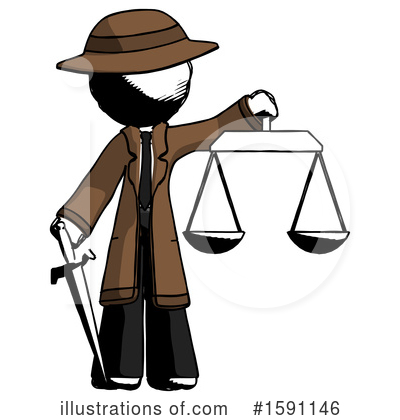 Royalty-Free (RF) Ink Design Mascot Clipart Illustration by Leo Blanchette - Stock Sample #1591146