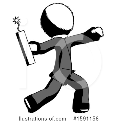 Royalty-Free (RF) Ink Design Mascot Clipart Illustration by Leo Blanchette - Stock Sample #1591156