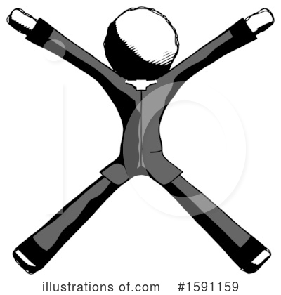Royalty-Free (RF) Ink Design Mascot Clipart Illustration by Leo Blanchette - Stock Sample #1591159