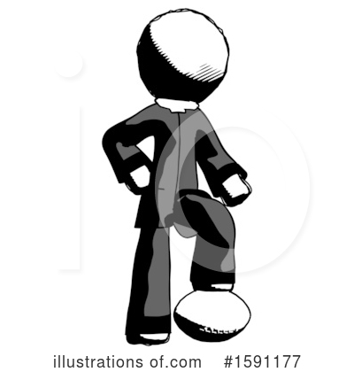 Royalty-Free (RF) Ink Design Mascot Clipart Illustration by Leo Blanchette - Stock Sample #1591177