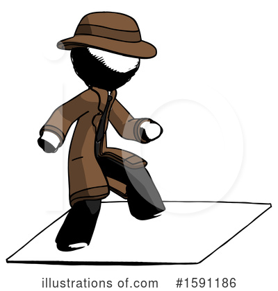 Royalty-Free (RF) Ink Design Mascot Clipart Illustration by Leo Blanchette - Stock Sample #1591186