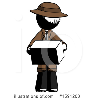 Royalty-Free (RF) Ink Design Mascot Clipart Illustration by Leo Blanchette - Stock Sample #1591203