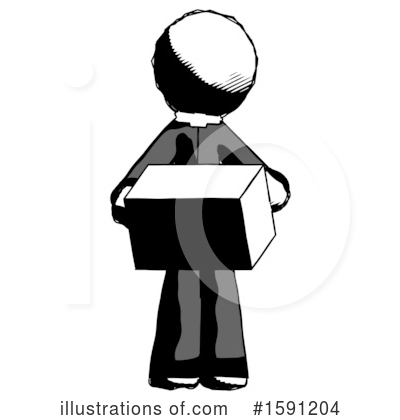 Royalty-Free (RF) Ink Design Mascot Clipart Illustration by Leo Blanchette - Stock Sample #1591204