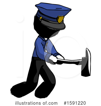 Royalty-Free (RF) Ink Design Mascot Clipart Illustration by Leo Blanchette - Stock Sample #1591220