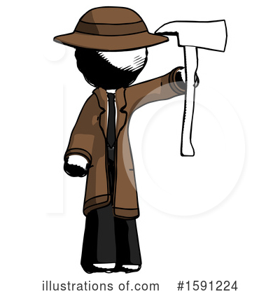 Royalty-Free (RF) Ink Design Mascot Clipart Illustration by Leo Blanchette - Stock Sample #1591224