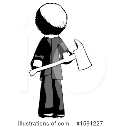 Royalty-Free (RF) Ink Design Mascot Clipart Illustration by Leo Blanchette - Stock Sample #1591227