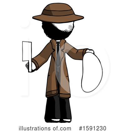 Royalty-Free (RF) Ink Design Mascot Clipart Illustration by Leo Blanchette - Stock Sample #1591230