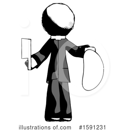 Royalty-Free (RF) Ink Design Mascot Clipart Illustration by Leo Blanchette - Stock Sample #1591231