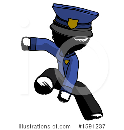Royalty-Free (RF) Ink Design Mascot Clipart Illustration by Leo Blanchette - Stock Sample #1591237