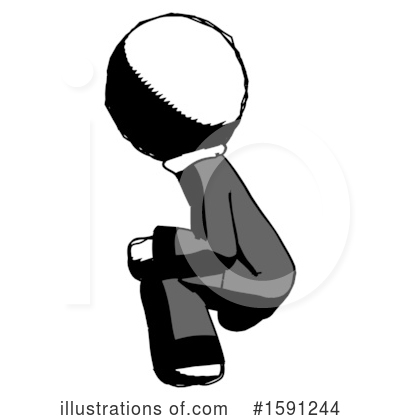 Royalty-Free (RF) Ink Design Mascot Clipart Illustration by Leo Blanchette - Stock Sample #1591244