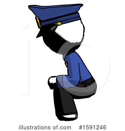 Royalty-Free (RF) Ink Design Mascot Clipart Illustration by Leo Blanchette - Stock Sample #1591246