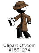 Ink Design Mascot Clipart #1591274 by Leo Blanchette