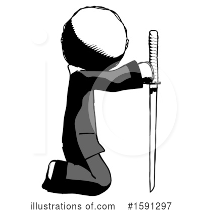 Royalty-Free (RF) Ink Design Mascot Clipart Illustration by Leo Blanchette - Stock Sample #1591297
