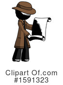 Ink Design Mascot Clipart #1591323 by Leo Blanchette
