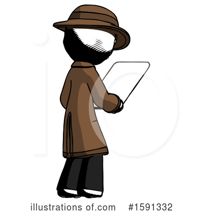 Royalty-Free (RF) Ink Design Mascot Clipart Illustration by Leo Blanchette - Stock Sample #1591332