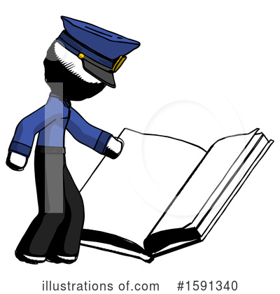 Royalty-Free (RF) Ink Design Mascot Clipart Illustration by Leo Blanchette - Stock Sample #1591340