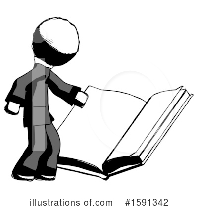 Royalty-Free (RF) Ink Design Mascot Clipart Illustration by Leo Blanchette - Stock Sample #1591342
