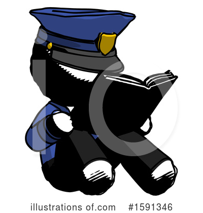 Royalty-Free (RF) Ink Design Mascot Clipart Illustration by Leo Blanchette - Stock Sample #1591346