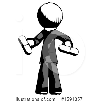 Royalty-Free (RF) Ink Design Mascot Clipart Illustration by Leo Blanchette - Stock Sample #1591357