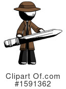 Ink Design Mascot Clipart #1591362 by Leo Blanchette