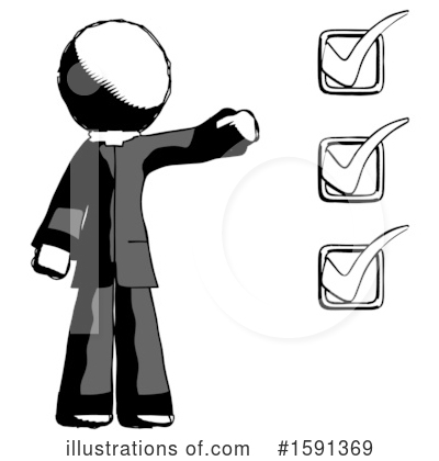 Royalty-Free (RF) Ink Design Mascot Clipart Illustration by Leo Blanchette - Stock Sample #1591369