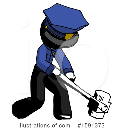Royalty-Free (RF) Ink Design Mascot Clipart Illustration by Leo Blanchette - Stock Sample #1591373