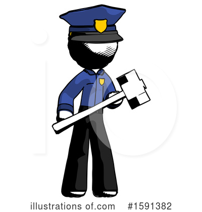 Royalty-Free (RF) Ink Design Mascot Clipart Illustration by Leo Blanchette - Stock Sample #1591382