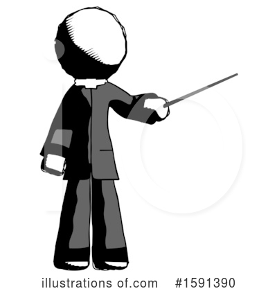 Royalty-Free (RF) Ink Design Mascot Clipart Illustration by Leo Blanchette - Stock Sample #1591390