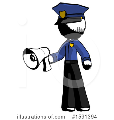 Royalty-Free (RF) Ink Design Mascot Clipart Illustration by Leo Blanchette - Stock Sample #1591394