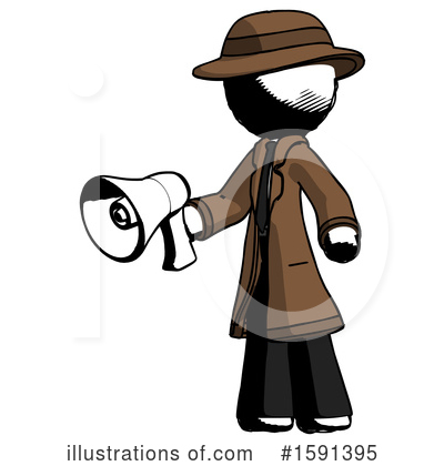 Royalty-Free (RF) Ink Design Mascot Clipart Illustration by Leo Blanchette - Stock Sample #1591395