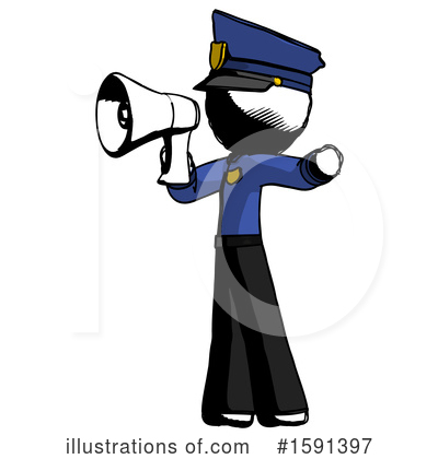 Royalty-Free (RF) Ink Design Mascot Clipart Illustration by Leo Blanchette - Stock Sample #1591397