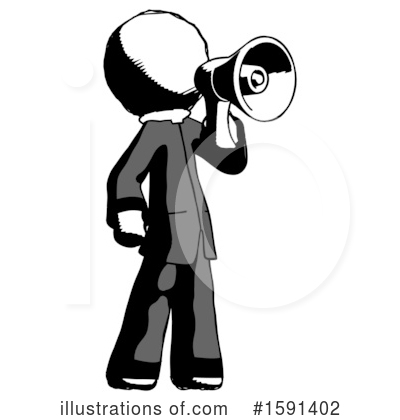 Royalty-Free (RF) Ink Design Mascot Clipart Illustration by Leo Blanchette - Stock Sample #1591402