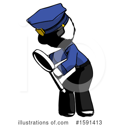 Royalty-Free (RF) Ink Design Mascot Clipart Illustration by Leo Blanchette - Stock Sample #1591413