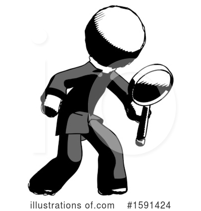 Royalty-Free (RF) Ink Design Mascot Clipart Illustration by Leo Blanchette - Stock Sample #1591424