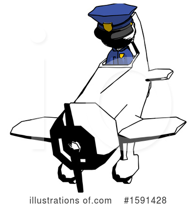 Royalty-Free (RF) Ink Design Mascot Clipart Illustration by Leo Blanchette - Stock Sample #1591428