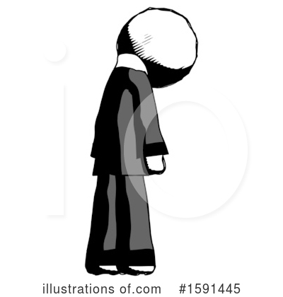 Royalty-Free (RF) Ink Design Mascot Clipart Illustration by Leo Blanchette - Stock Sample #1591445