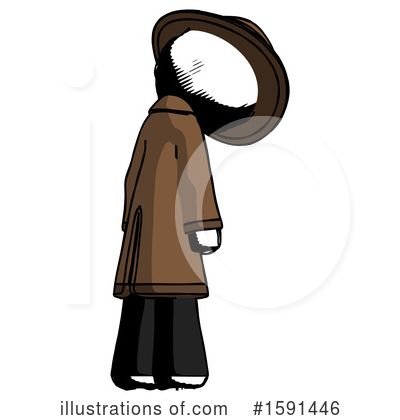 Royalty-Free (RF) Ink Design Mascot Clipart Illustration by Leo Blanchette - Stock Sample #1591446