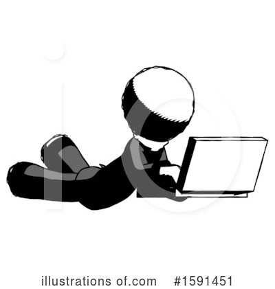 Royalty-Free (RF) Ink Design Mascot Clipart Illustration by Leo Blanchette - Stock Sample #1591451