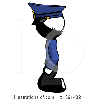 Royalty-Free (RF) Ink Design Mascot Clipart Illustration by Leo Blanchette - Stock Sample #1591482