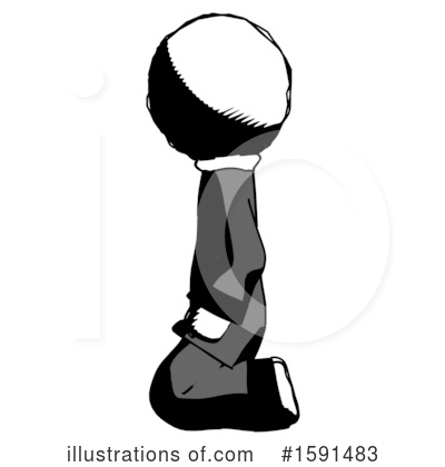 Royalty-Free (RF) Ink Design Mascot Clipart Illustration by Leo Blanchette - Stock Sample #1591483