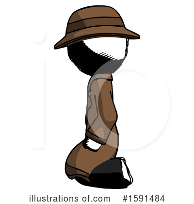 Royalty-Free (RF) Ink Design Mascot Clipart Illustration by Leo Blanchette - Stock Sample #1591484