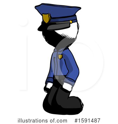 Royalty-Free (RF) Ink Design Mascot Clipart Illustration by Leo Blanchette - Stock Sample #1591487