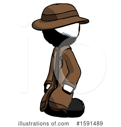 Royalty-Free (RF) Ink Design Mascot Clipart Illustration by Leo Blanchette - Stock Sample #1591489