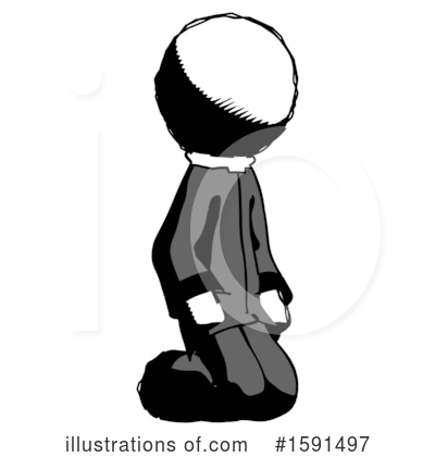 Royalty-Free (RF) Ink Design Mascot Clipart Illustration by Leo Blanchette - Stock Sample #1591497