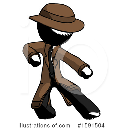 Royalty-Free (RF) Ink Design Mascot Clipart Illustration by Leo Blanchette - Stock Sample #1591504