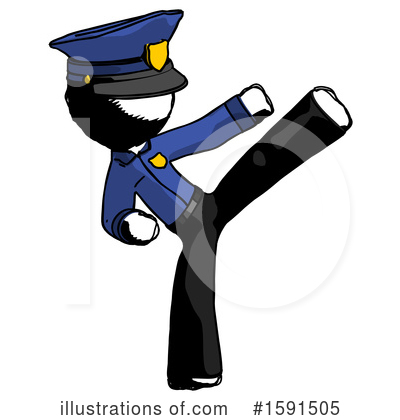Royalty-Free (RF) Ink Design Mascot Clipart Illustration by Leo Blanchette - Stock Sample #1591505